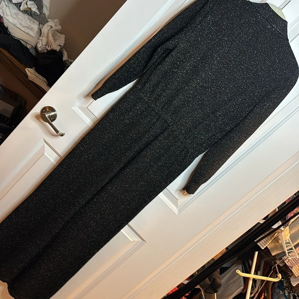 EUC CHANEL women’s black lurex jumpsuit size French 38